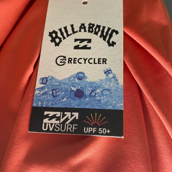 Billabong Men's L CrayonWave Loose Fit UPF 50+ Short Sleeve Tee UV SURF NWT - Picture 7 of 10